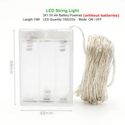 Waterproof LED Christmas garland, view 4 - MRSLM