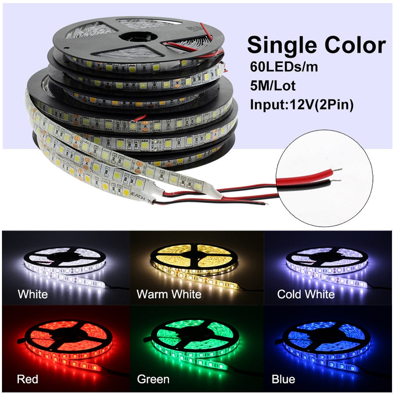 Flexible RGB LED strip, view 10 - MRSLM
