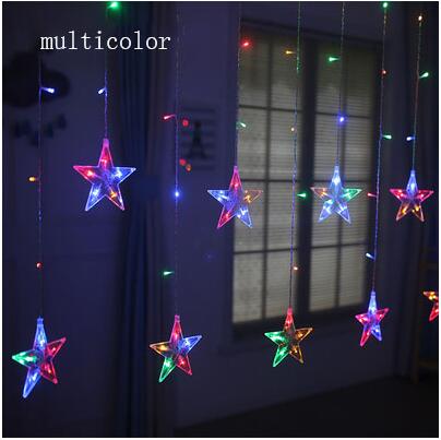 led string with star pendants, view 5 - MRSLM