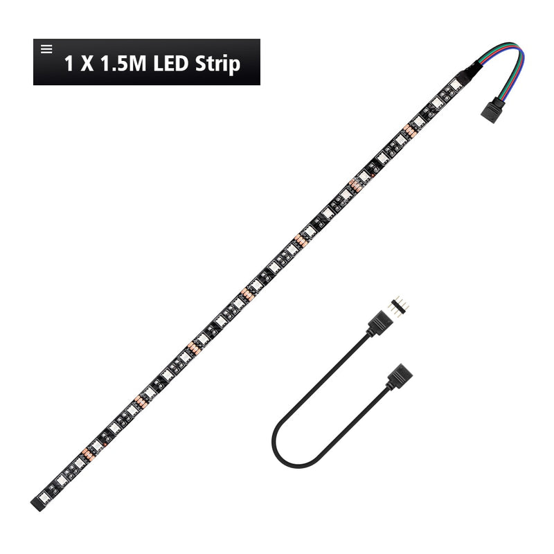 12V RGB LED strip, view 3 - MRSLM