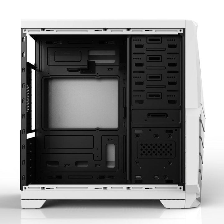 ATX Computer Gaming Case PC Tower Computer Box Micro-ATX ITX Transparent Panel Side for PC Gamer Enclosure - MRSLM