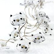 cat shaped LED fairy lights, view 6 - MRSLM