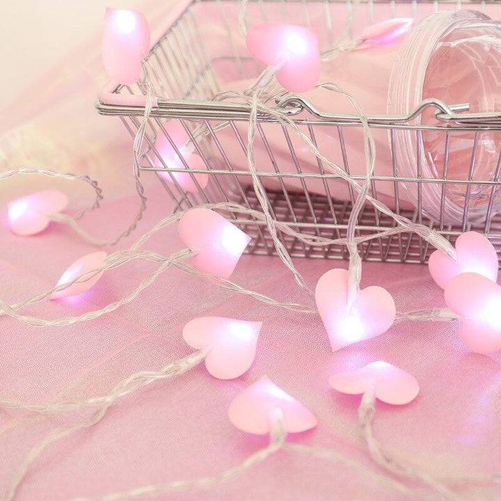 Warm White Rattan Ball LED String Light