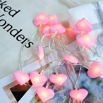 Love Heart Shaped LED String Light