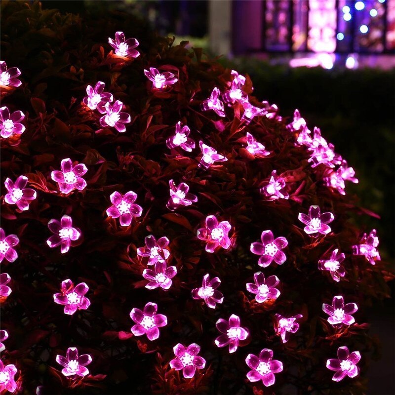 Battery Powered Cherry Blossom Flowers LED String
