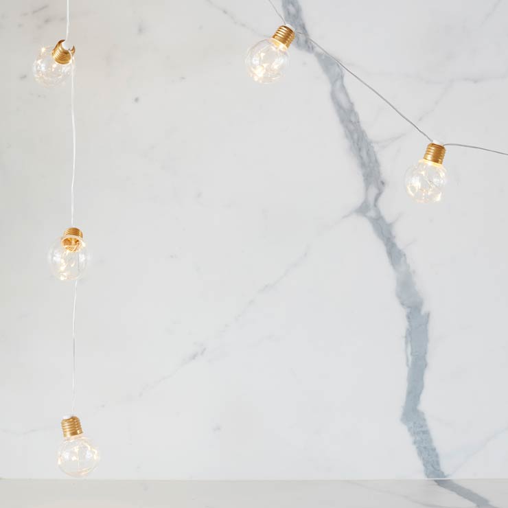 LED string light with mini bulbs, view 6 - MRSLM