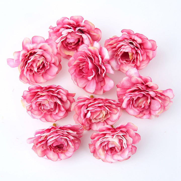Small Artificial Flowers for Party 10 Pcs Set