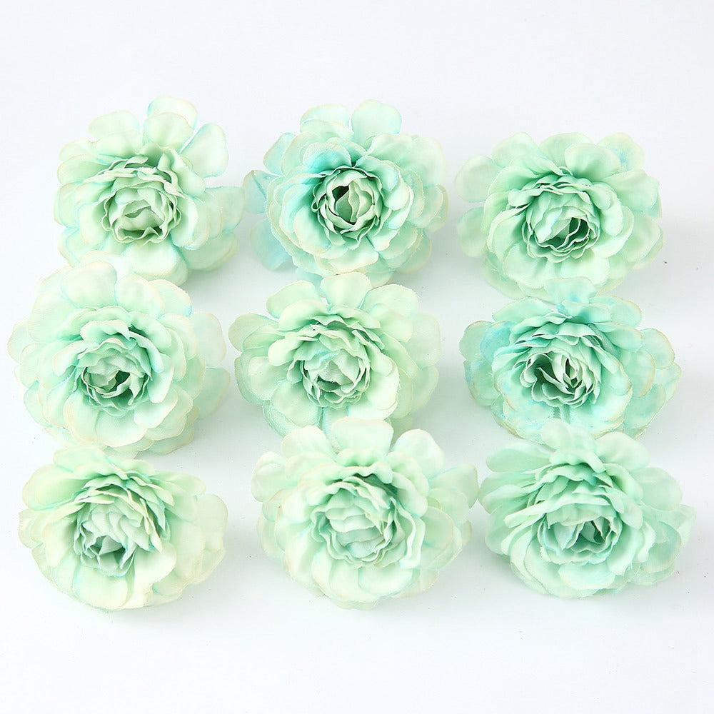 Small Artificial Flowers for Party 10 Pcs Set