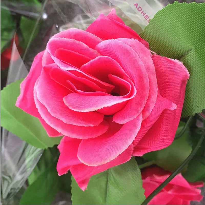 Silk roses garland, view 20 - MRSLM
