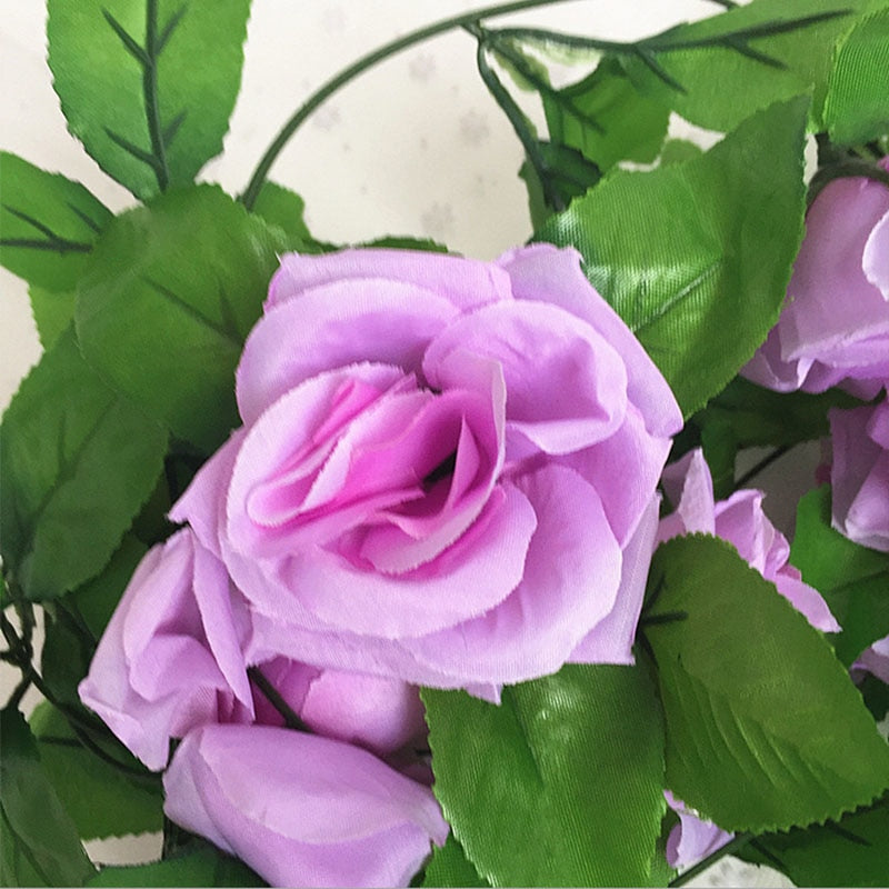 Silk Roses Garlands, 250 cm
