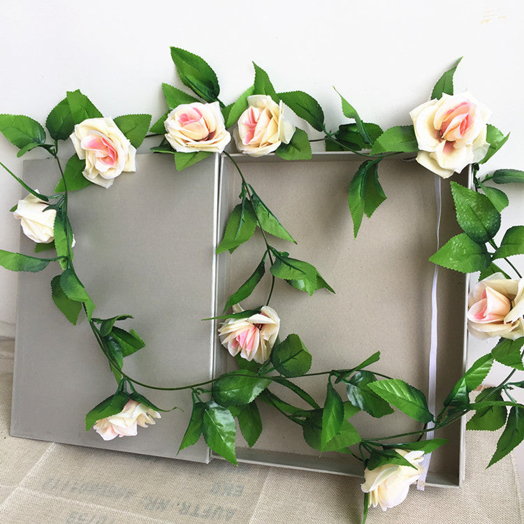 Silk Roses Garlands, 250 cm