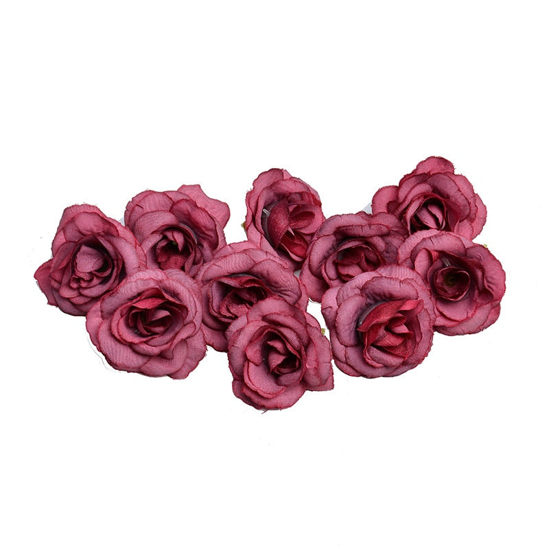 Artificial Silk Rose Flowers for Party