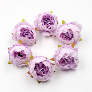 silk artificial peony flowers, view 2 - MRSLM