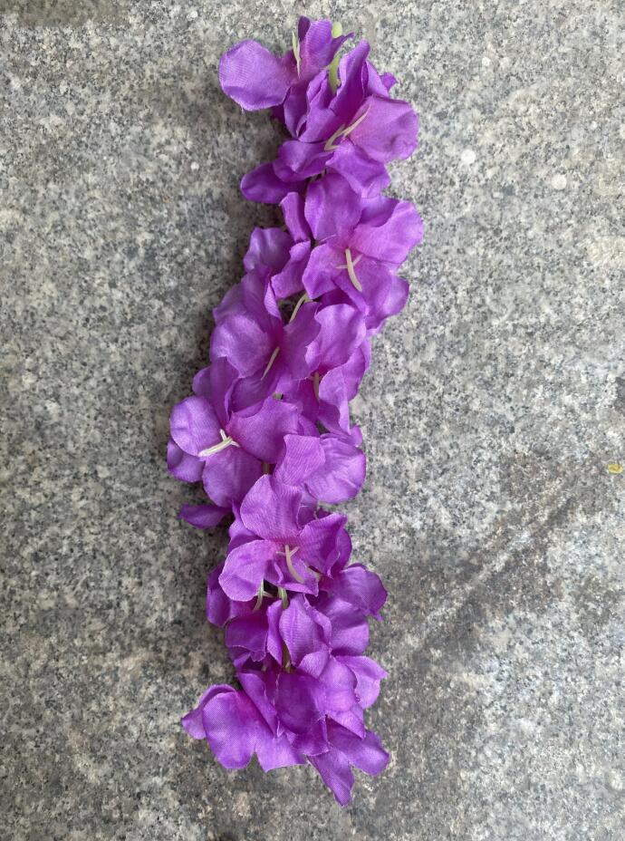 Set of 100 Artificial Wisteria Silk Flowers
