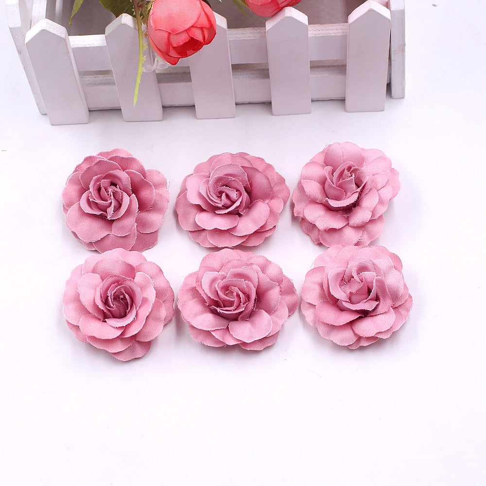 Artificial Rose Flowers 10 Pcs Set