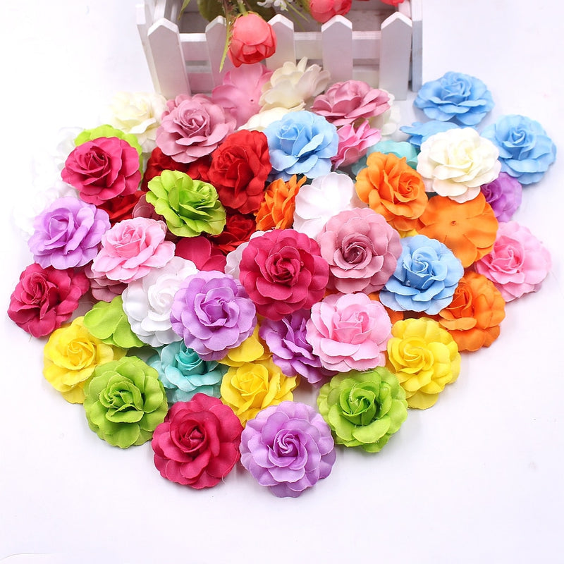artificial rose flowers set - MRSLM