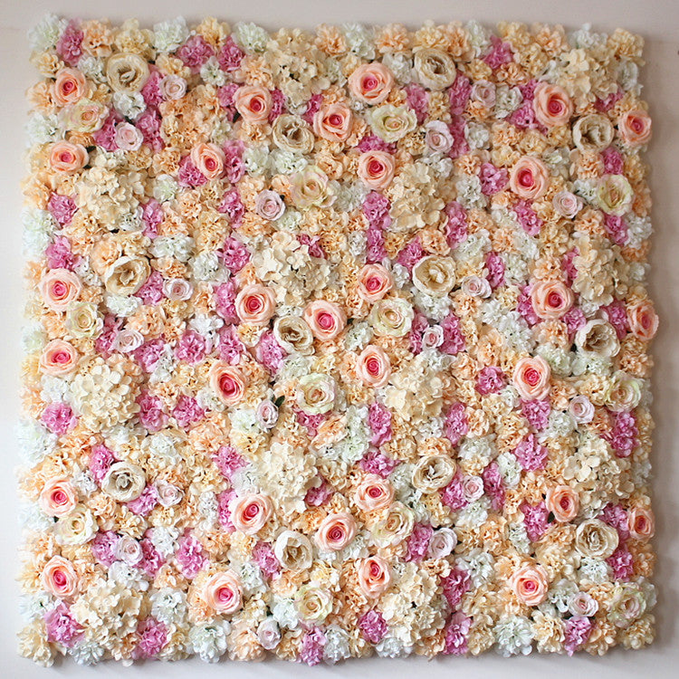 Artificial Flowers Decorative Wall (16 colours)