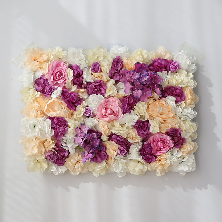 Artificial Flowers Decorative Wall (16 colours)