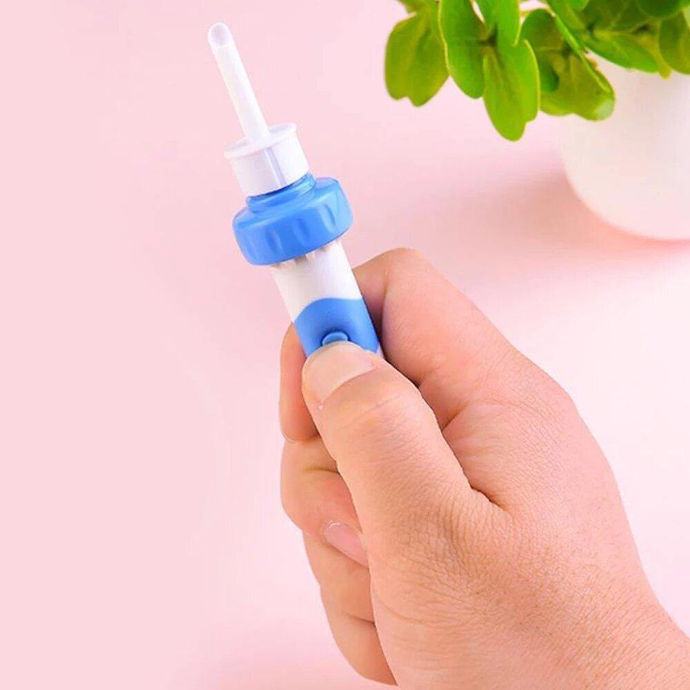 Automatic Ear Wax Remover Safe Easy Earwax Cleaner Earpick Tool Spiral Cleaner Prevent Ear-pick Clean Tool - MRSLM