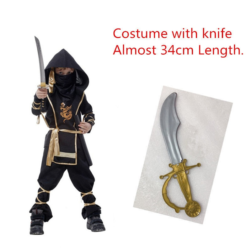 Boy's Ninja Halloween Costume Set