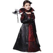girls vampire costume, view 4 - MRSLM