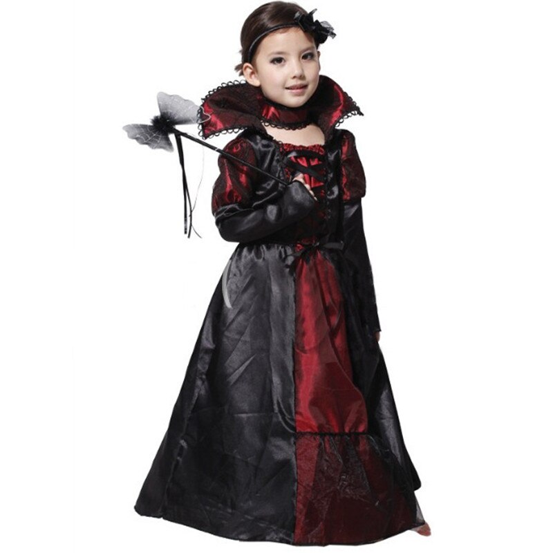 girls vampire costume, view 4 - MRSLM