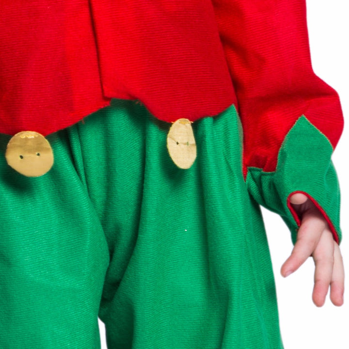 Boy's Christmas Elf Costume Set
