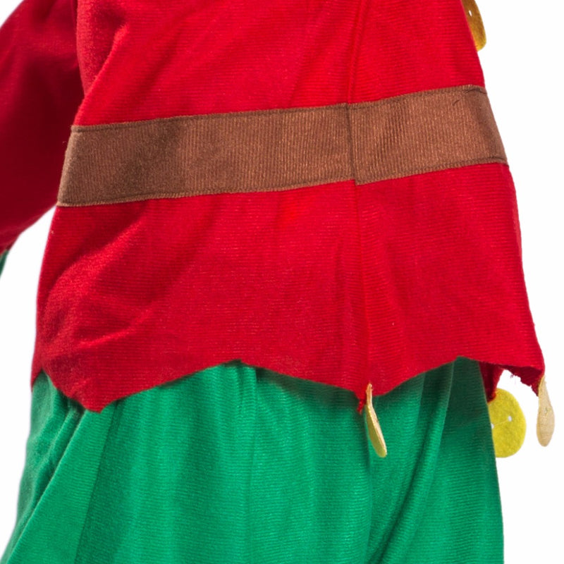 boy's christmas elf costume set, view 7 - MRSLM