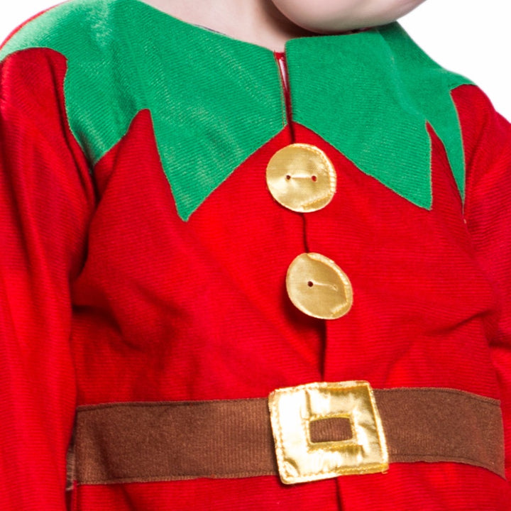 Boy's Christmas Elf Costume Set