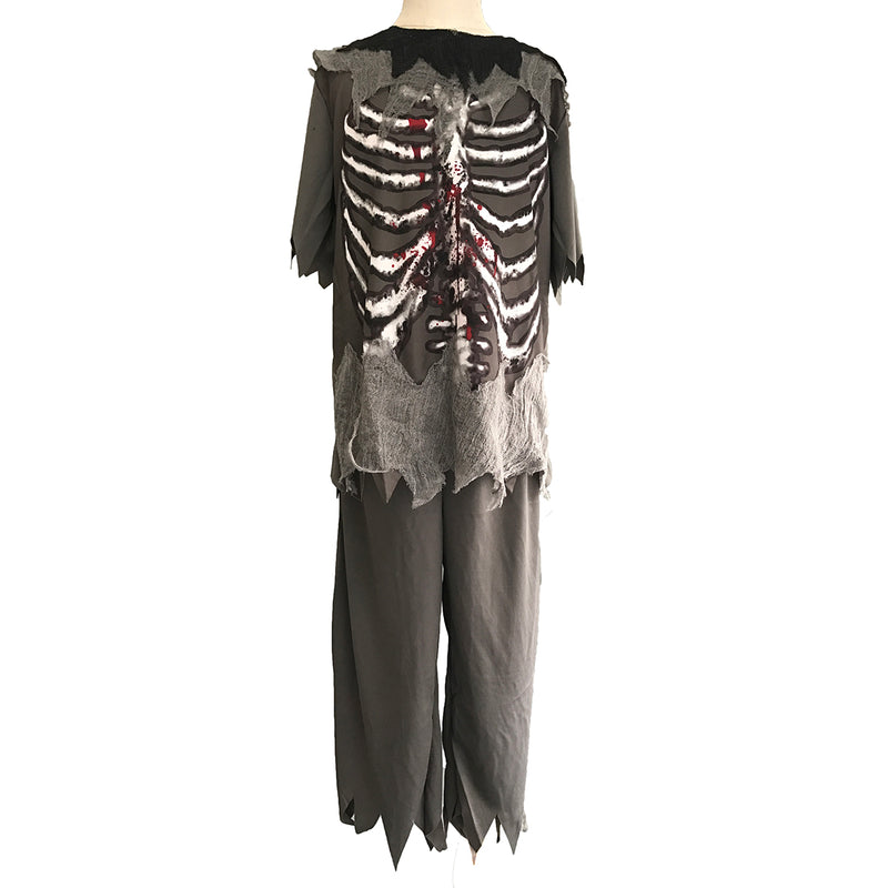 Boy's zombie Halloween costume set, view 3 - MRSLM
