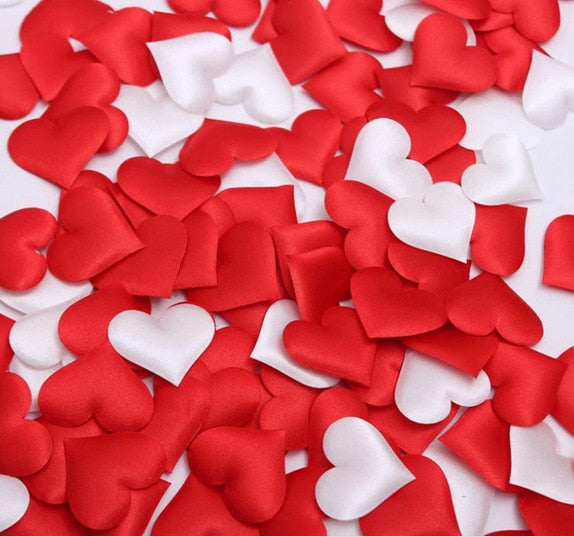 heart petals satin confetti, view 10 - MRSLM
