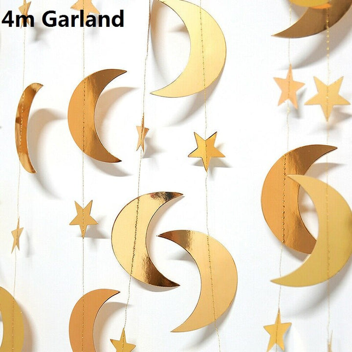 Eid Mubarak Decorative Banner / Balloons Set