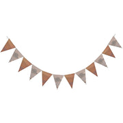 paper flag garland banner, view 4 - MRSLM