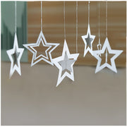 paper star garlands 7 pcs set, view 8 - MRSLM
