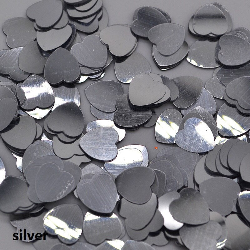heart shaped confetti, view 5 - MRSLM