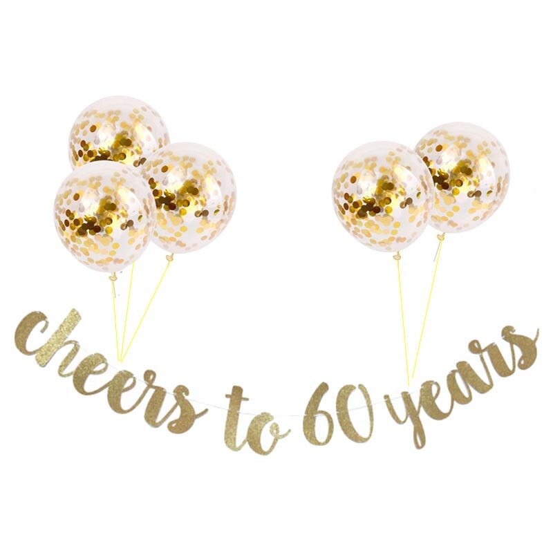Milestone birthday garland with balloons, view 11 - MRSLM