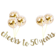Milestone birthday garland with balloons, view 16 - MRSLM