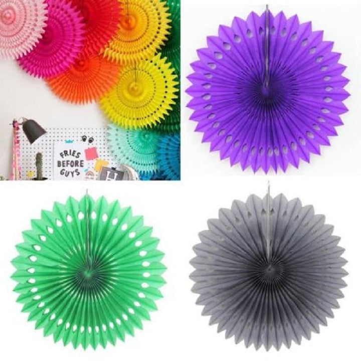 Honeycomb Tissue Paper Fan for Decor