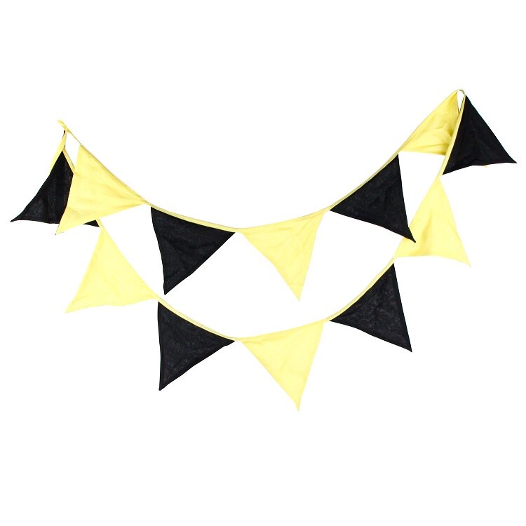 Colorful Cotton Flags Party Banner