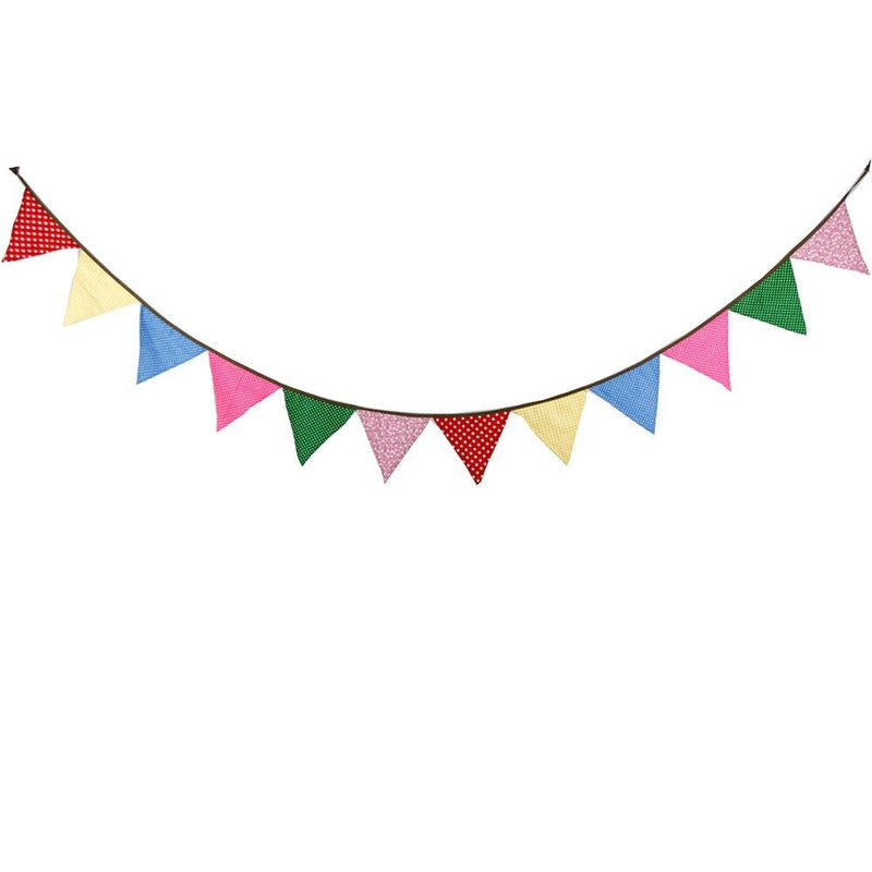 colorful cotton flags party banner, view 18 - MRSLM