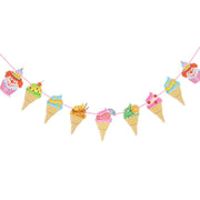 ice cream paper garland, view 6 - MRSLM
