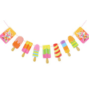ice cream paper garland, view 2 - MRSLM