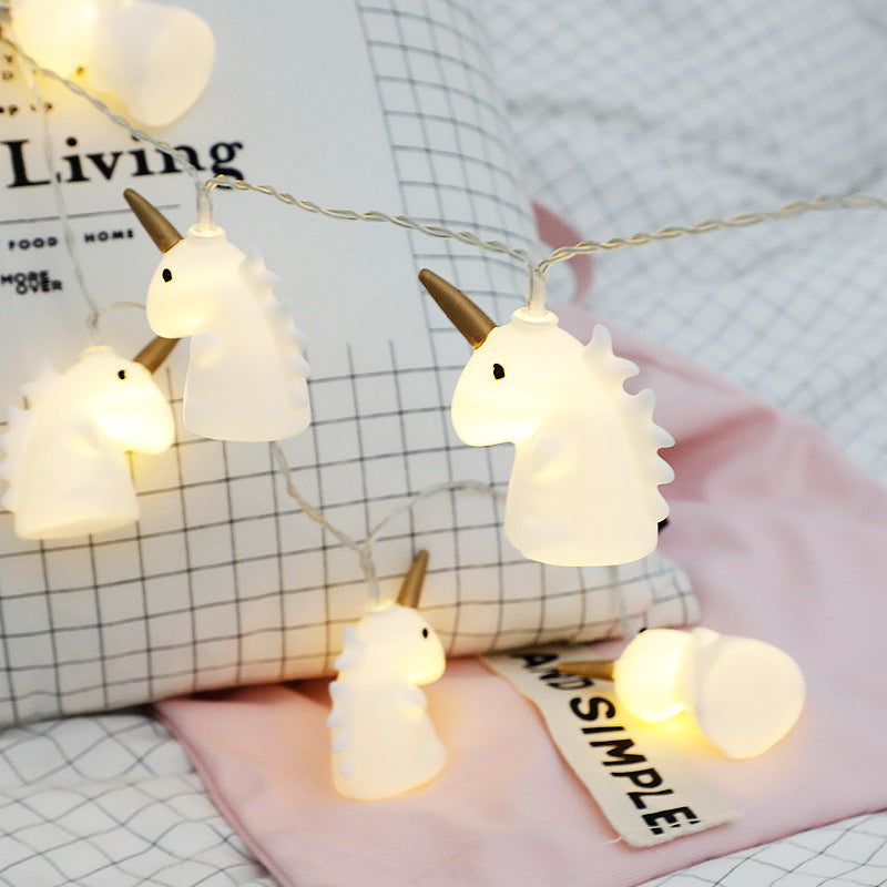 Unicorn Design Wireless Hanging LED Fairy Lights