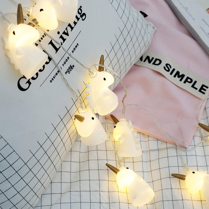 Unicorn Design Wireless Hanging LED Fairy Lights
