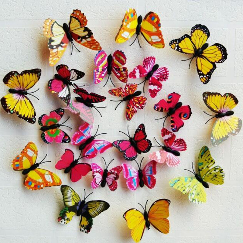 3D magnet butterfly party decorations, view 26 - MRSLM