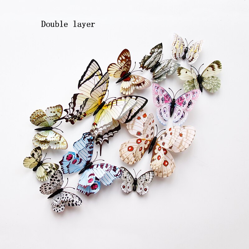 3D magnet butterfly party decorations, view 7 - MRSLM