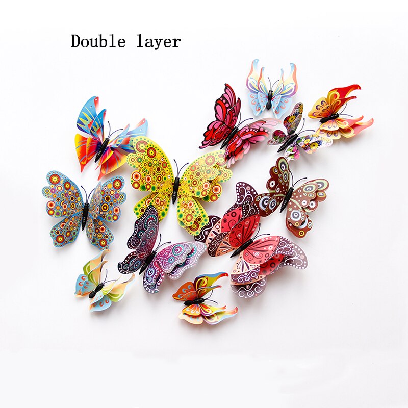 3D Magnet Butterfly Party Decorations