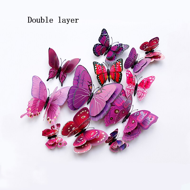 3D magnet butterfly party decorations, view 15 - MRSLM