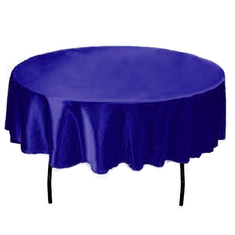 round satin tablecloth, view 11 - MRSLM