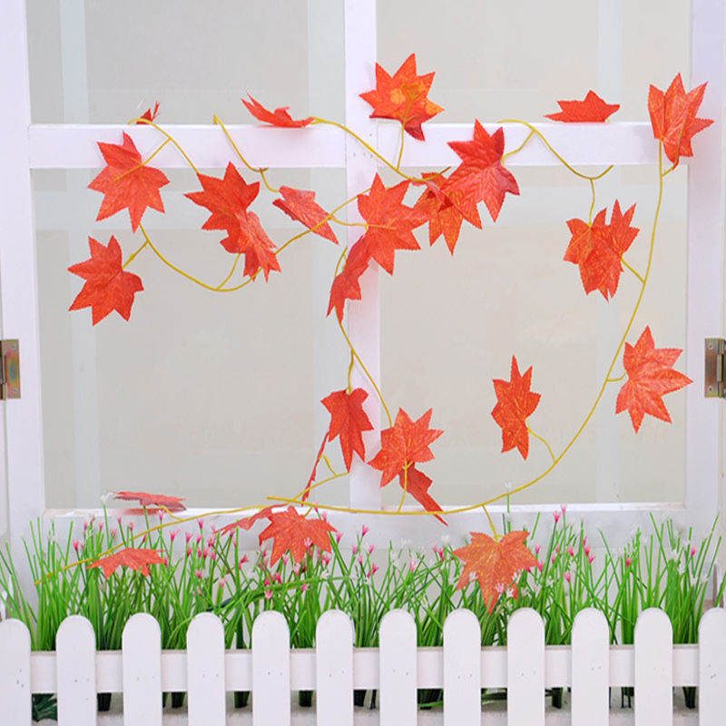 Artifical Autumn Leaves Garland